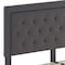 Flash Furniture Roxbury King Platform Bed, Dark Gray SL-BK5-K-DG-GG - alternate 8
